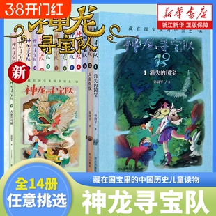 神龙寻宝队全15册新书探秘阿房宫大秦兵马俑方升谷清平汤小团藏在国宝里的中国历史儿童读物小学生三四五六年级课外阅读书中国史
