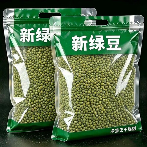 农家新货绿豆烂汤粥熬煮绿豆汤