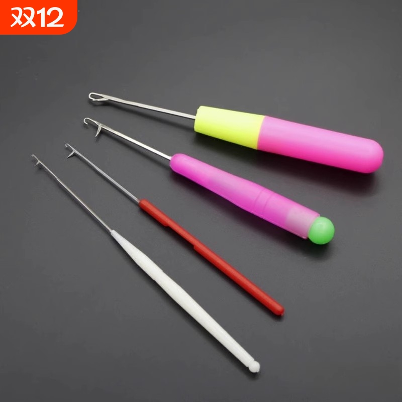 舌头勾针工具修补毛衣钩针全套家用织补一套小号羊毛衫编制超细