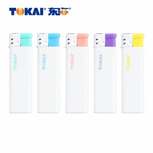 TOKAI东海白色直冲防风打火机