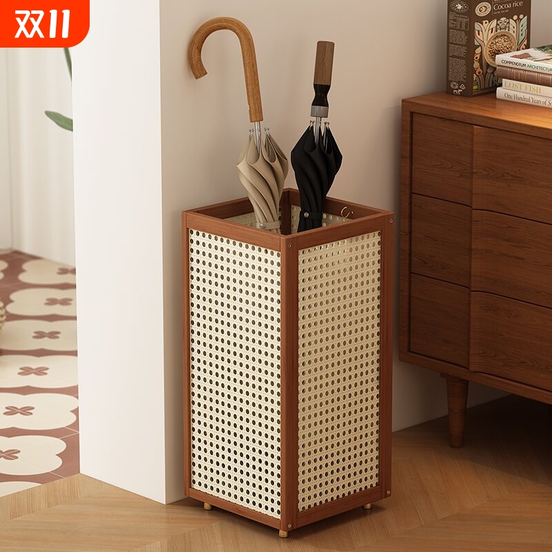 雨伞架家用门口收纳架落地式雨伞桶置物架玄关入户伞架置物架子