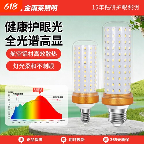 全光谱高显护眼LED灯泡