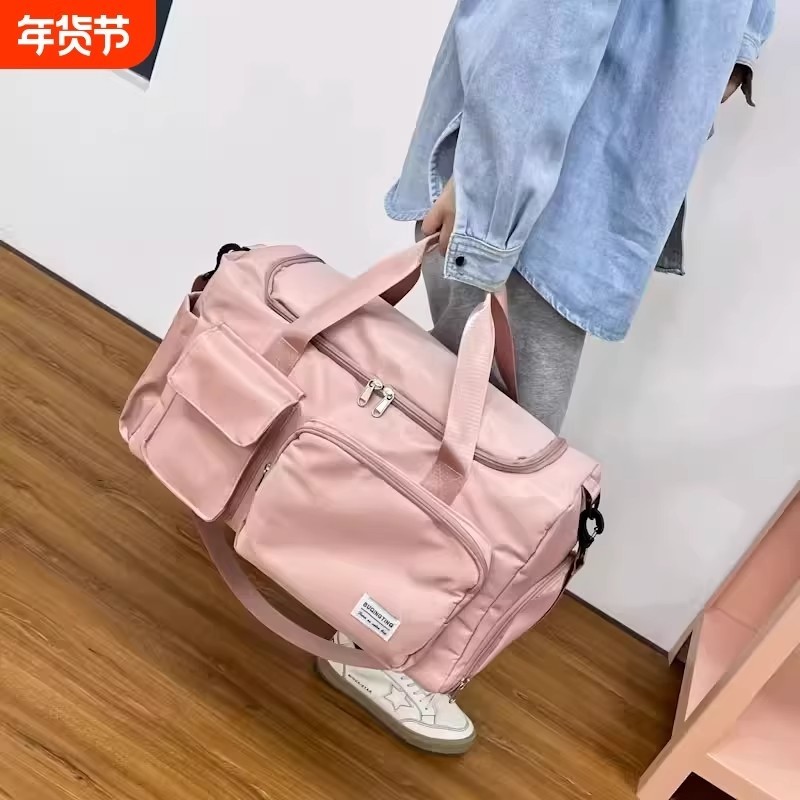 大容量女手提旅行包短途出差男行李包旅游可套拉杆待产收纳包提包