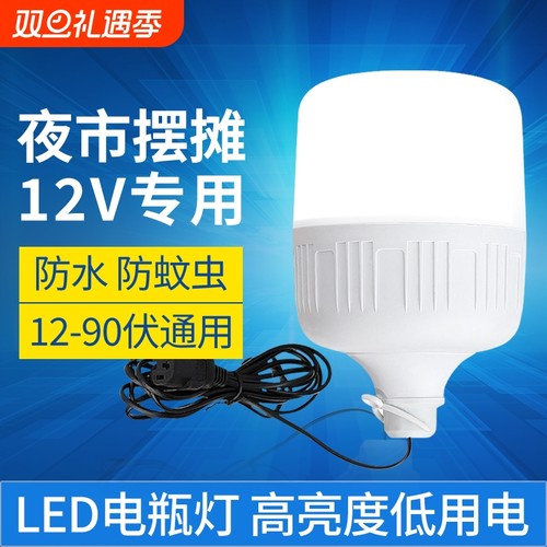 12vled摆摊夜市灯电动车