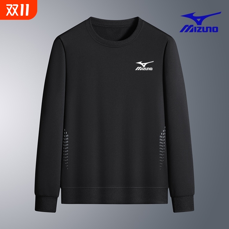 运动长袖T恤圆领卫衣男加绒加厚2025冬季新款显瘦保暖休闲打底衫