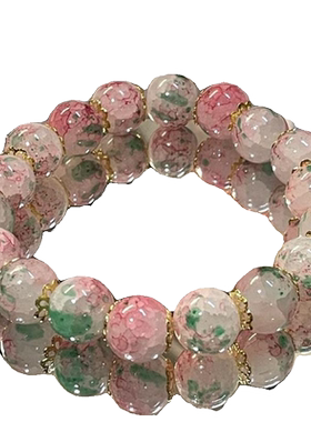 中国风秋日限定花间物语高颜值变色手串女少森系手链琉璃饰品