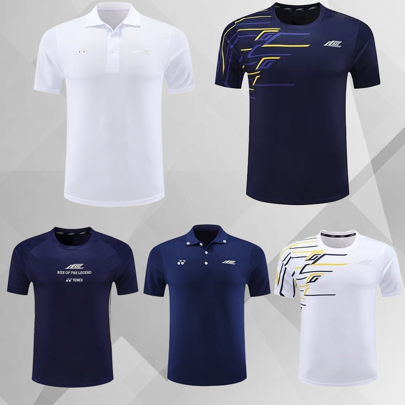 新款李宗伟同款yy羽毛球服运动男女短袖速干套装大赛训练服儿童装