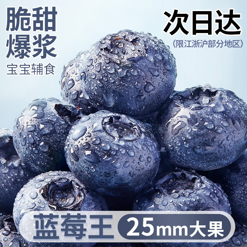 现货蓝莓鲜果新鲜水果云南l25蓝莓高山花香怡颗甜莓大果产地直发,水产肉类/新鲜蔬果/熟食,蓝莓,淘宝优惠券,粉丝福利购,淘宝优惠卷