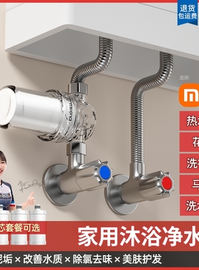 电热水器过滤器净水器家用自来水进水口前置花洒洗衣机马桶净化器