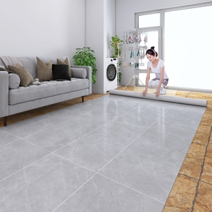 轻奢客厅加厚地板革家用pvc地板胶耐磨水泥地胶地垫塑料卧室地贴