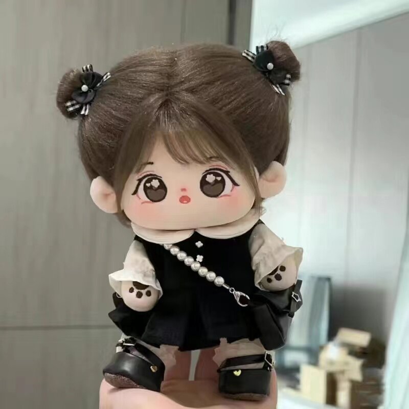 면 인형 샤오 윤 20CM 봉제 인형 소녀는 소녀와 커플  을위한 인간형 인형 선물을 차려 입을 수 있습니다
