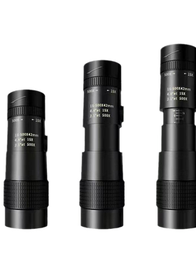 10-800x望远镜高清高倍米夜视10000米光学单筒演唱会拍摄变焦便携