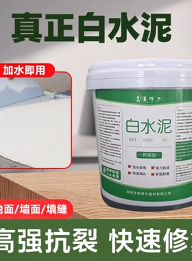 防水白水泥墙面修补|千人加购