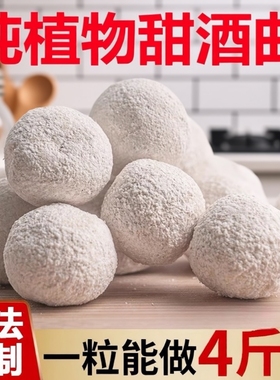 植物酒曲甜酒曲家用做醪糟酒酿糯米酒的甜酒曲传统酿酒曲子酵母