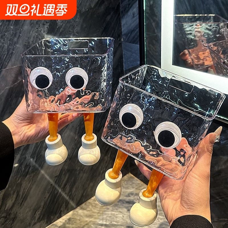 废弃洗脸巾收纳盒壁挂浴室洁面巾擦脸巾二次卫生间置物架高颜值