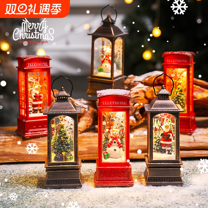 圣诞节小夜灯礼物品装饰氛围布置儿童圣诞树桌面创意摆件小朋友