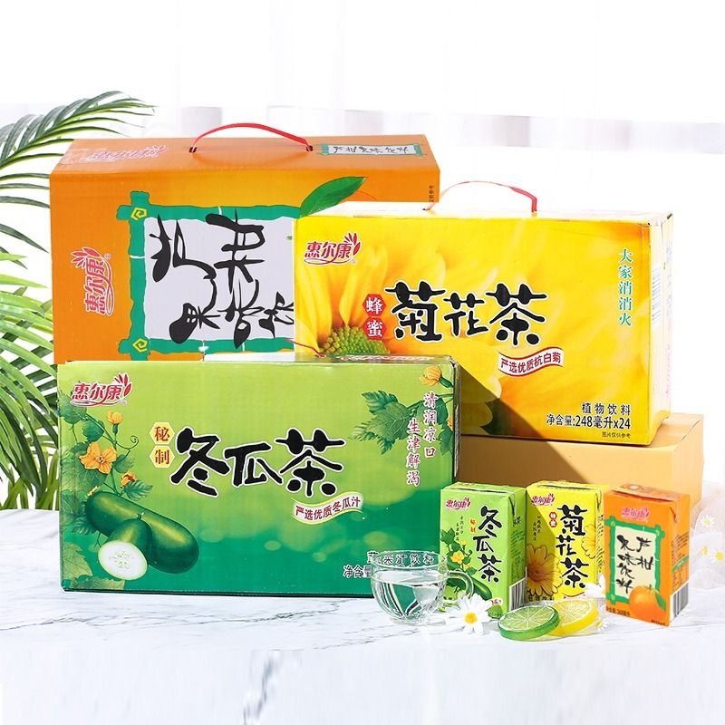 惠尔康冬瓜茶菊花茶芦柑果味饮料
