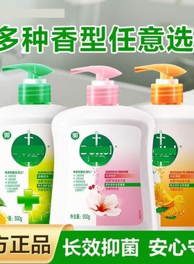 滴露洗手液抑菌消毒滋润倍护500g