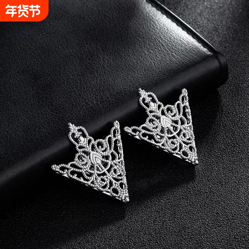 韩国镂空衬衫衣领角领角夹领角扣胸针男女领针领扣衣领夹