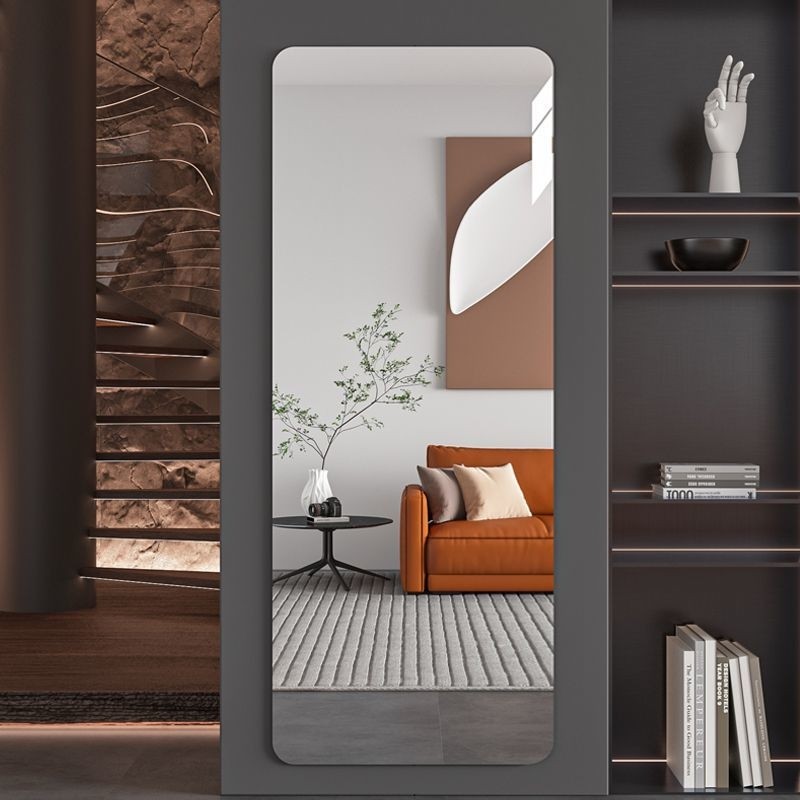 软镜子贴墙自粘亚克力全身穿衣镜家用高清墙面粘贴镜面贴纸试衣镜,住宅家具,穿衣镜,淘宝优惠券,粉丝福利购,淘宝优惠卷