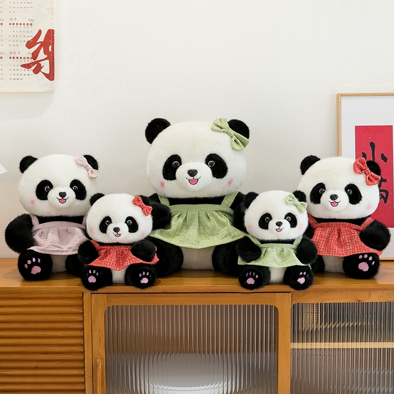 可爱软萌仿真熊猫玩偶毛绒玩具