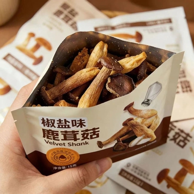 鹿茸菇脆原味15g|超5000次加购