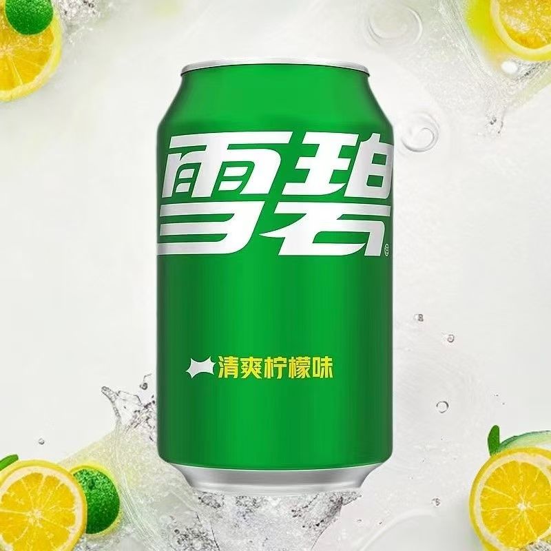 可口可乐雪碧330ml*24瓶罐装清爽柠檬味汽水碳酸饮料整箱新日期