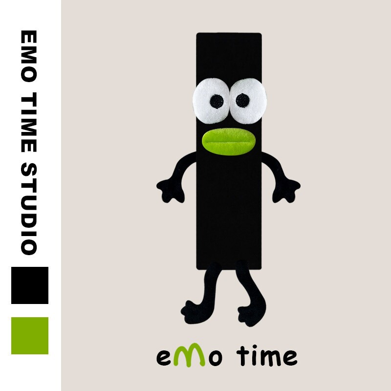 emo 原创淡定小柴人汽车安全带肩套可爱汽车饰品护肩防磨损通用