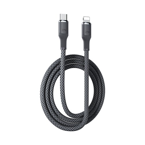 快冲冲适用苹果pd钨金编织线1.0米买一送一