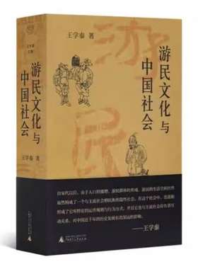 游民文化与中国社会王学泰广西师范大学出版社制度文学阶层思辨变迁历史学术思想情绪