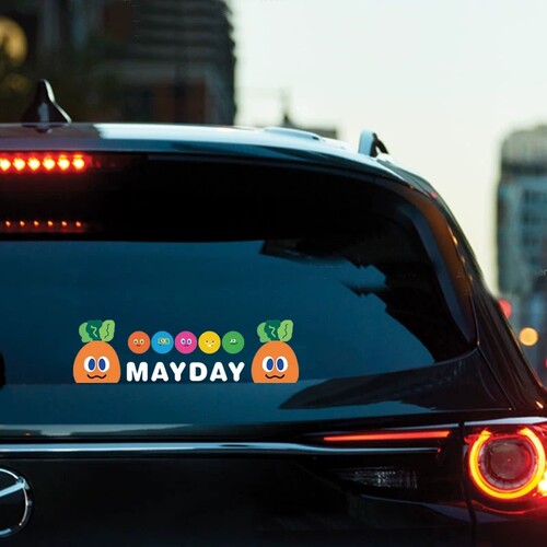 MAYDAY五月天粉丝应援装饰车贴纸