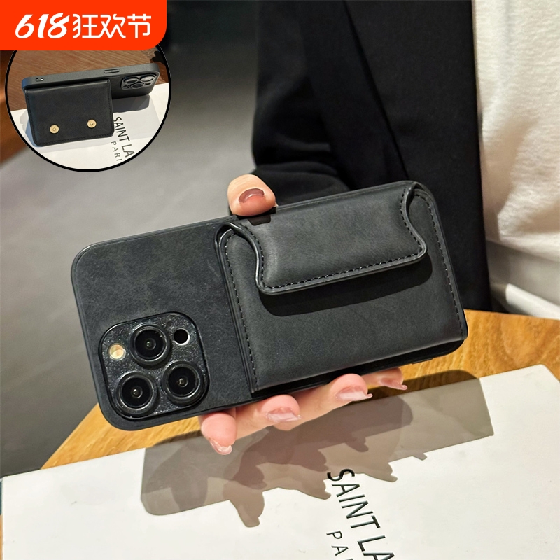 适用荣耀300pro手机壳200lite插卡套100/90GT卡