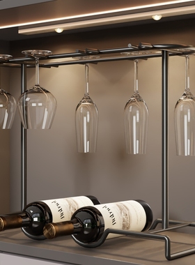 红酒杯架轻奢架子倒挂式摆件