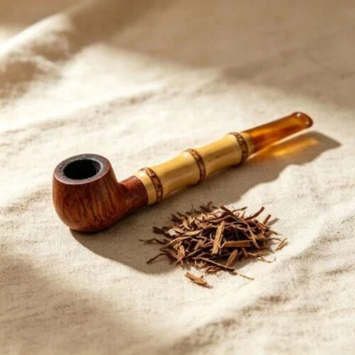 精品云南白玛瑙烟嘴传统手工