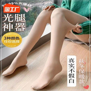 黑裤袜性感女中厚防勾丝不掉档黑色高透光腿神器春秋款打底连裤袜