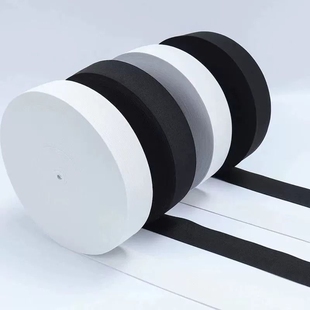 高弹加厚松紧带宽细扁窄圆松紧绳裤 高弹力橡皮筋家用 腰皮筋婴儿裤