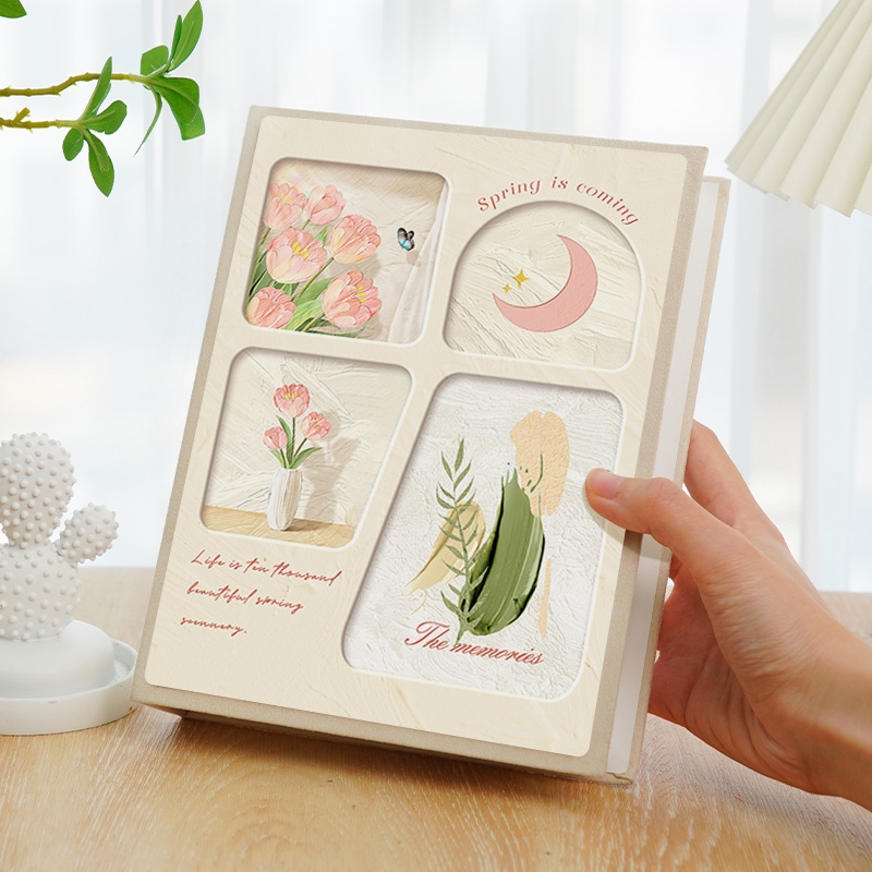 高级小相册本56寸插页情侣恋爱纪念册大容量照片收纳册成长记录册