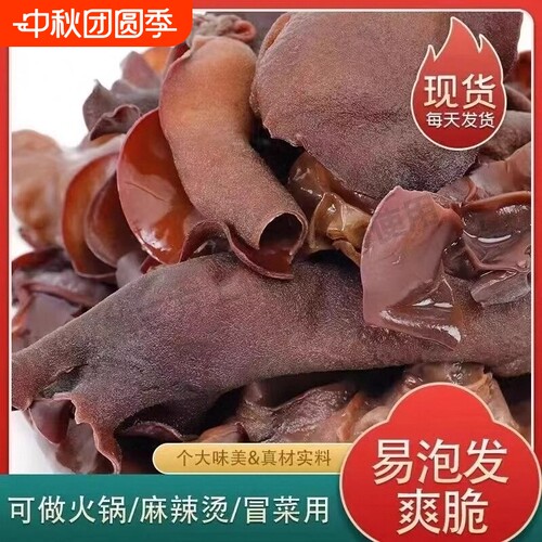 毛木耳干货餐饮火锅食脆木耳农家特产黑木耳凉拌长白山麻辣烫泡发
