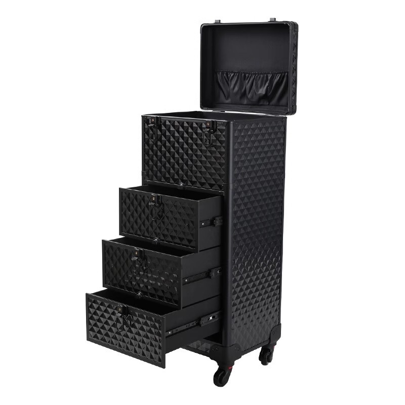 拉杆美甲师专用大容量拉杆箱美容工具箱带抽屉多功能收纳箱