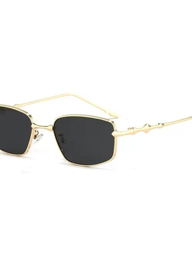 遮阳方形防紫外线金属欧美太阳镜