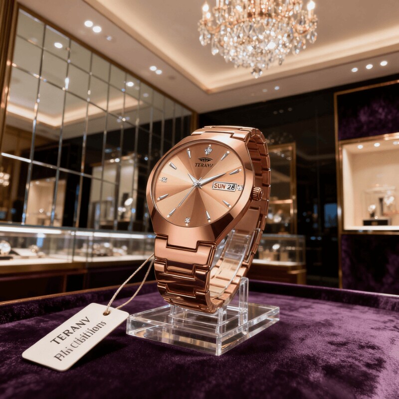 手表瑞士名表正品全自动机械风石英表商务高级感夜光防水时尚钢带