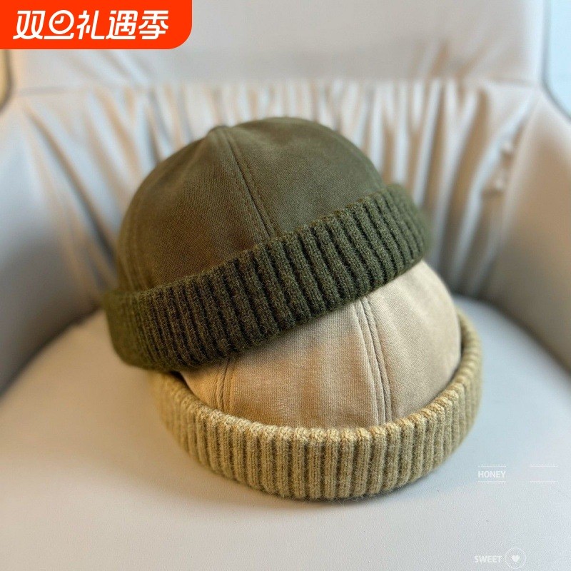 无檐水手帽子男休闲街头