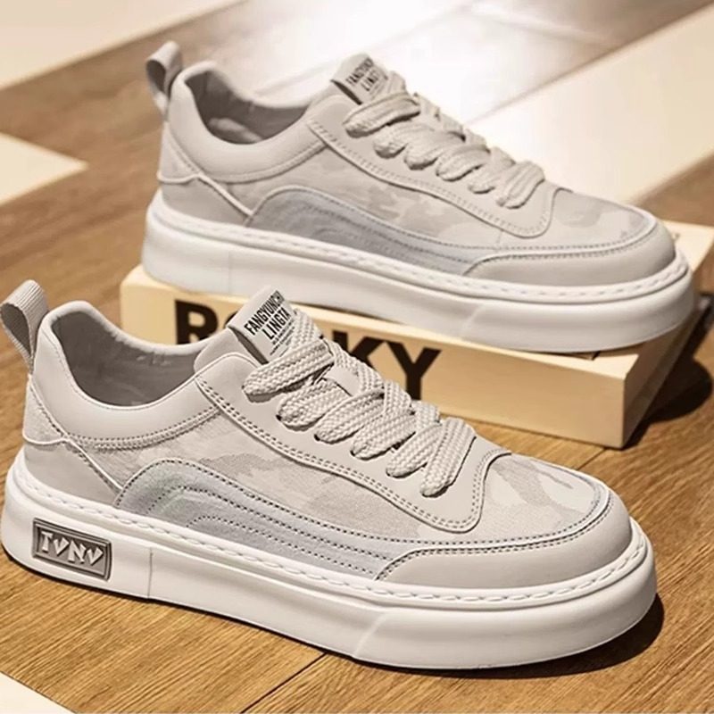 Canvas Men's Summer Breathable Odor-Resistant Black Cloth Popular Sneakers, Height-Increasing Casual Sports Trendy_voghion.com