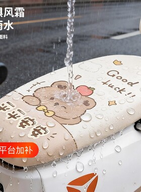 摩托车座套防水防晒通用车坐垫套