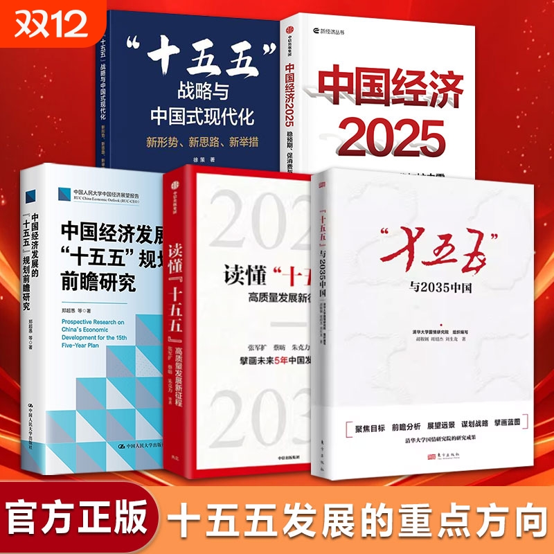 【2025新书】 “十五五”战略与中国式现代化 十五五规划研究智库 中国经济发展的十五五规划前瞻研究读懂十五五:高质量发展新征程
