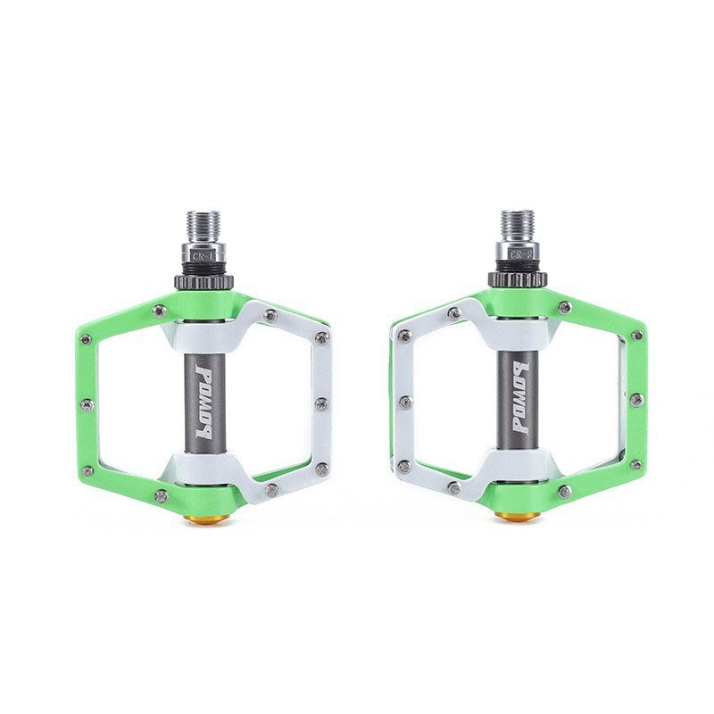山地车铝合金防滑脚踏公路自行车轴承脚踏板超轻培林脚蹬骑行配件
