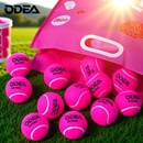 ODEA欧帝尔粉色网球rose玫瑰训练用球比赛球高弹耐打无压散装 网球