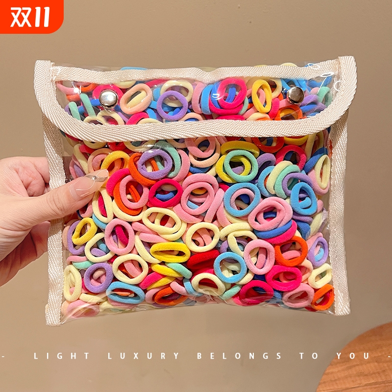 儿童发绳高弹力彩色|万人加购