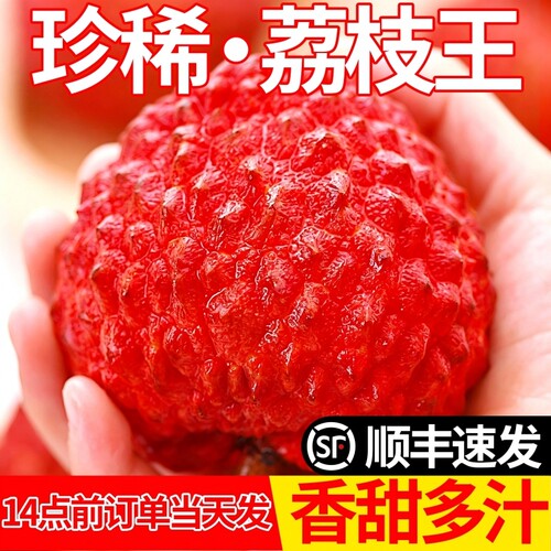 荔枝王当季新鲜水果包邮整箱海南