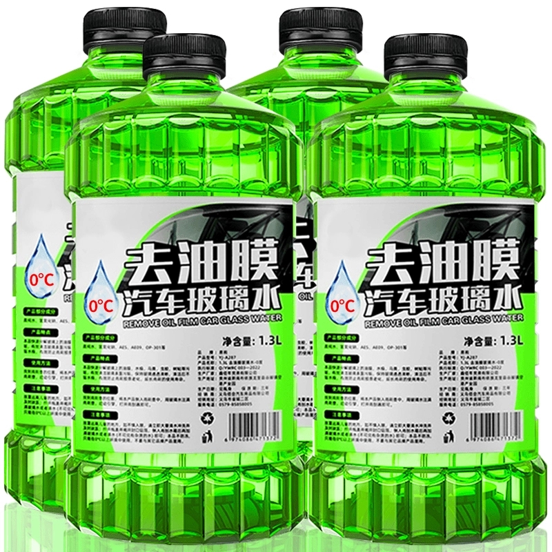 去油膜玻璃水强力去污除虫胶秋冬防冻玻璃清洁镀晶驱水雨刮液